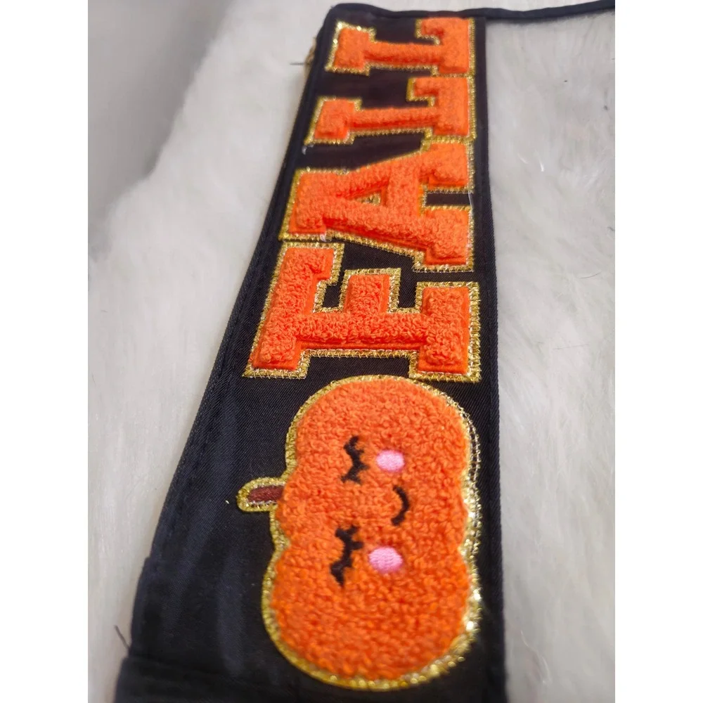 Makeup‎ Bag Fall Pumpkin Clear Cosmetic Pouch Halloween Travel Organizer NWT